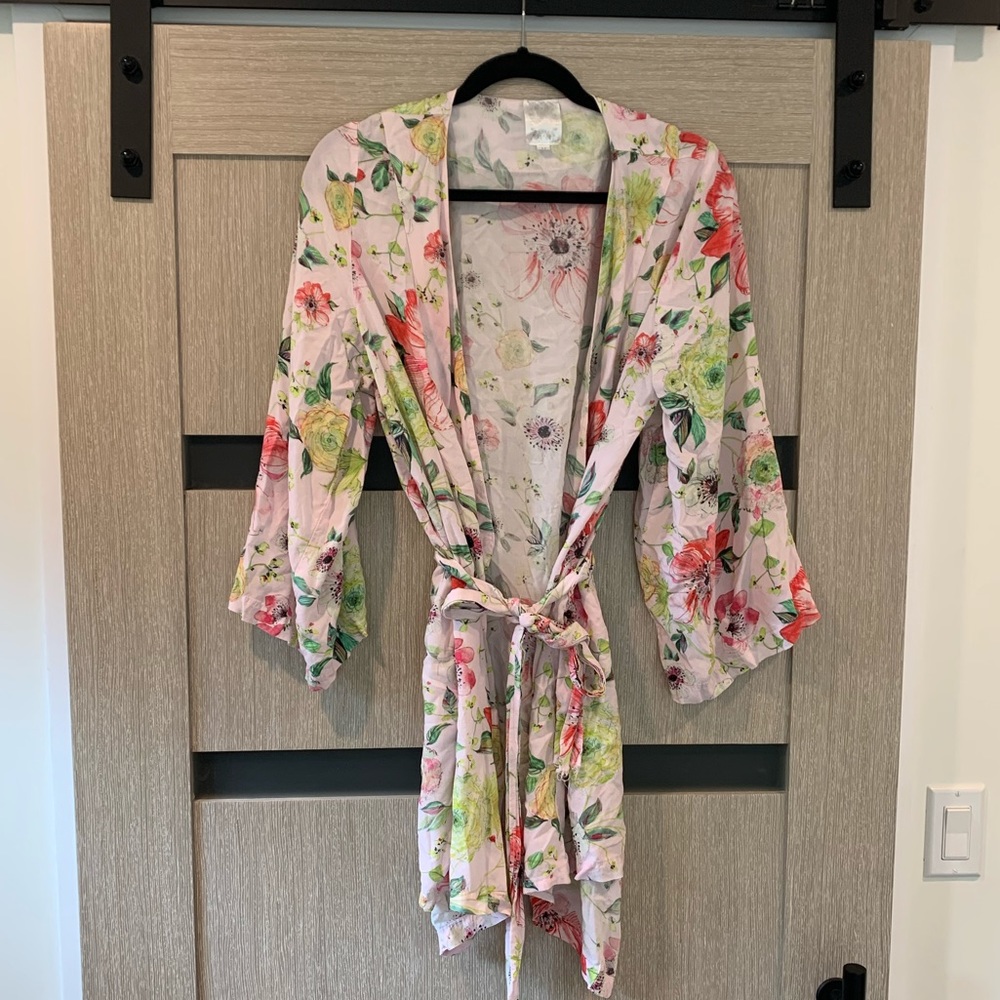 Floral robe